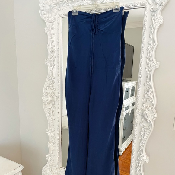 NWT Yumi Kim Blue Anthropologie NATALIE Dress Jumpsuit - Picture 2 of 16